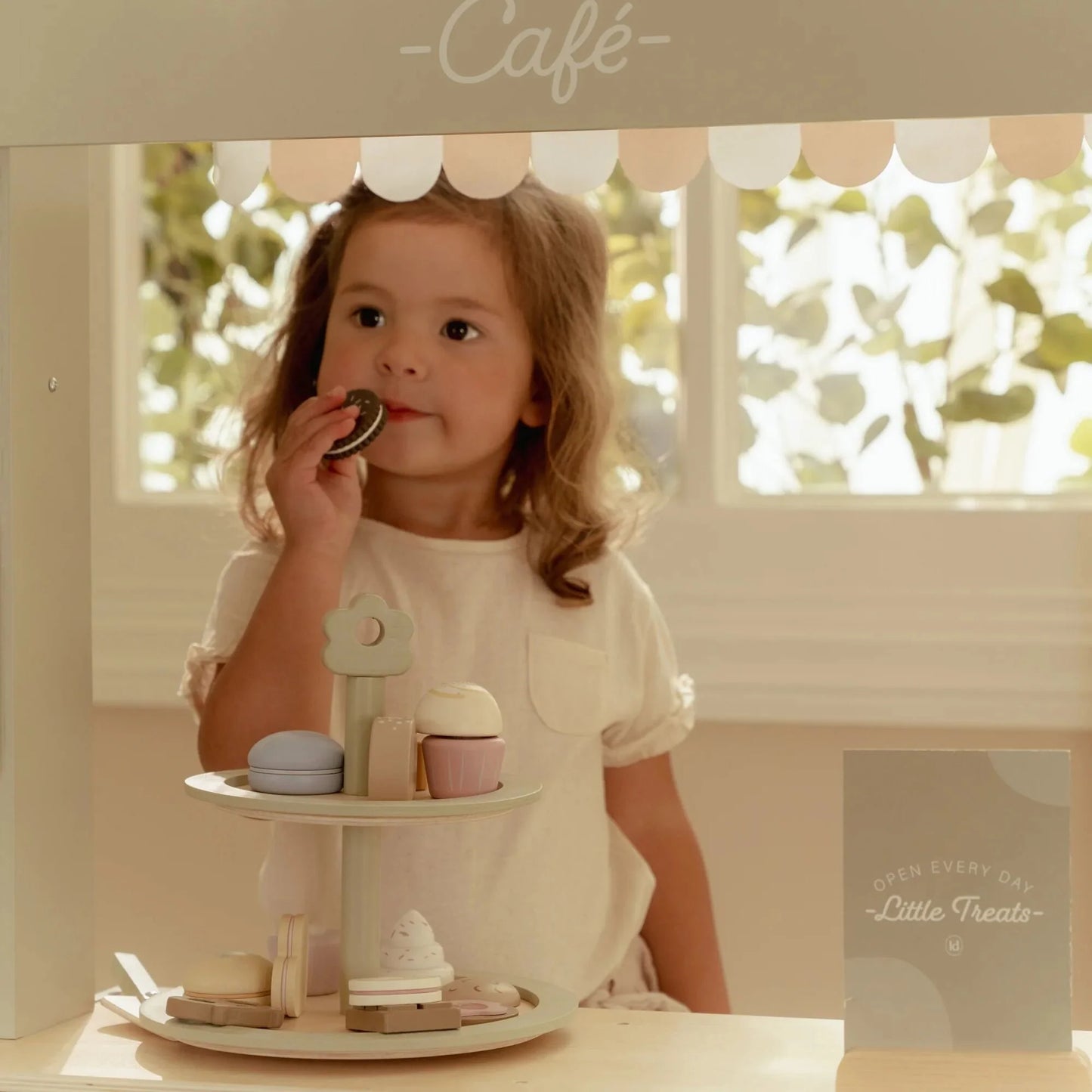 Présentoir à Pâtisseries en bois