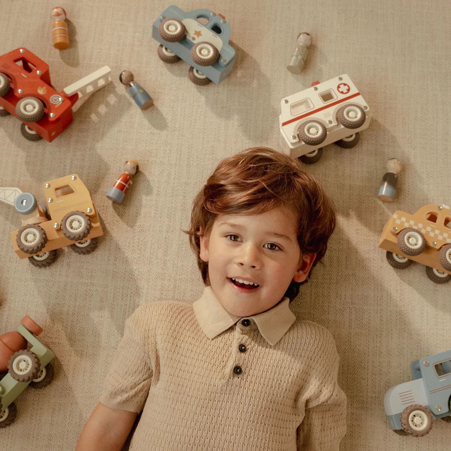 Bulldozer en Bois - Little dutch