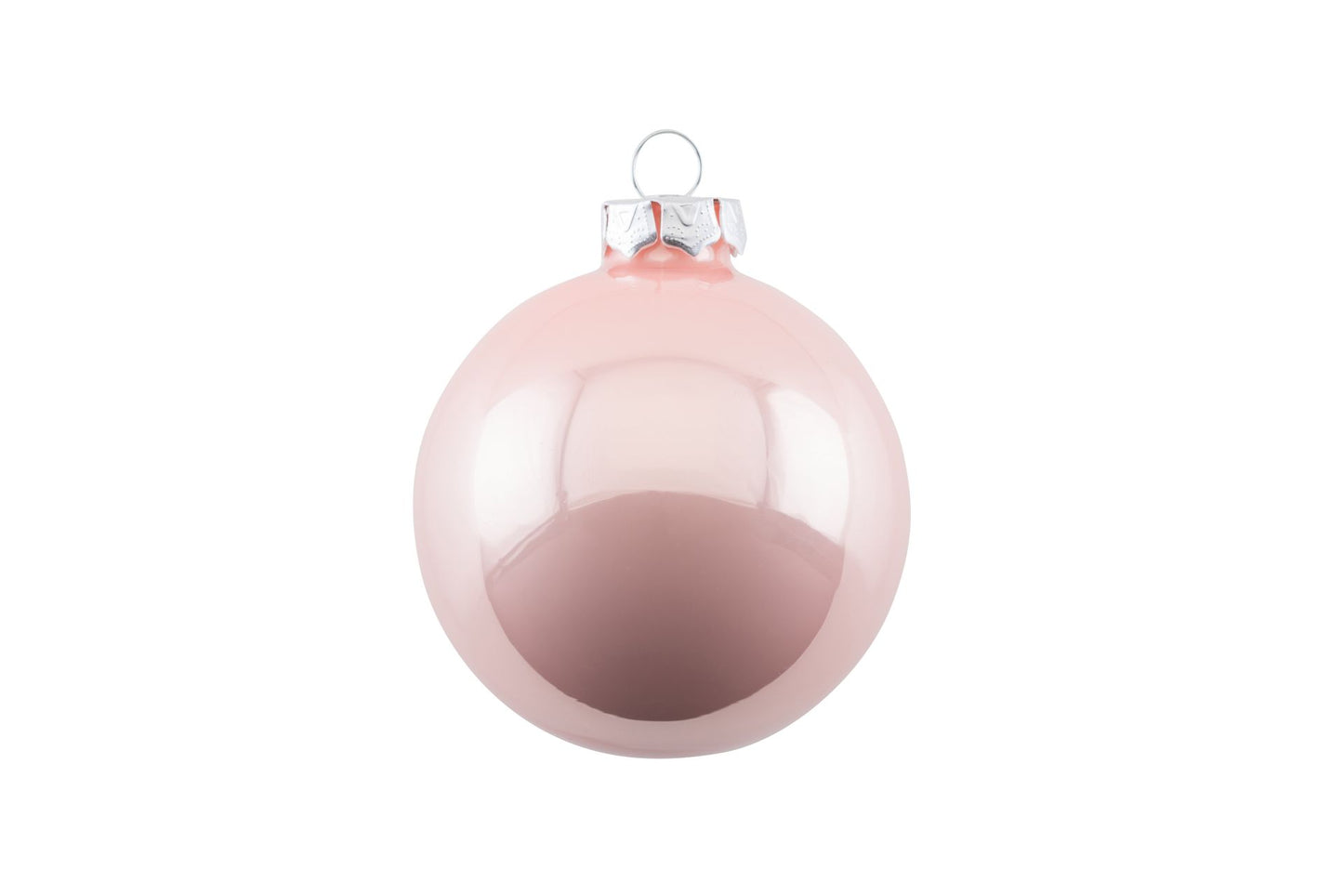 Boule de Noël Opal 6 cm - Rose