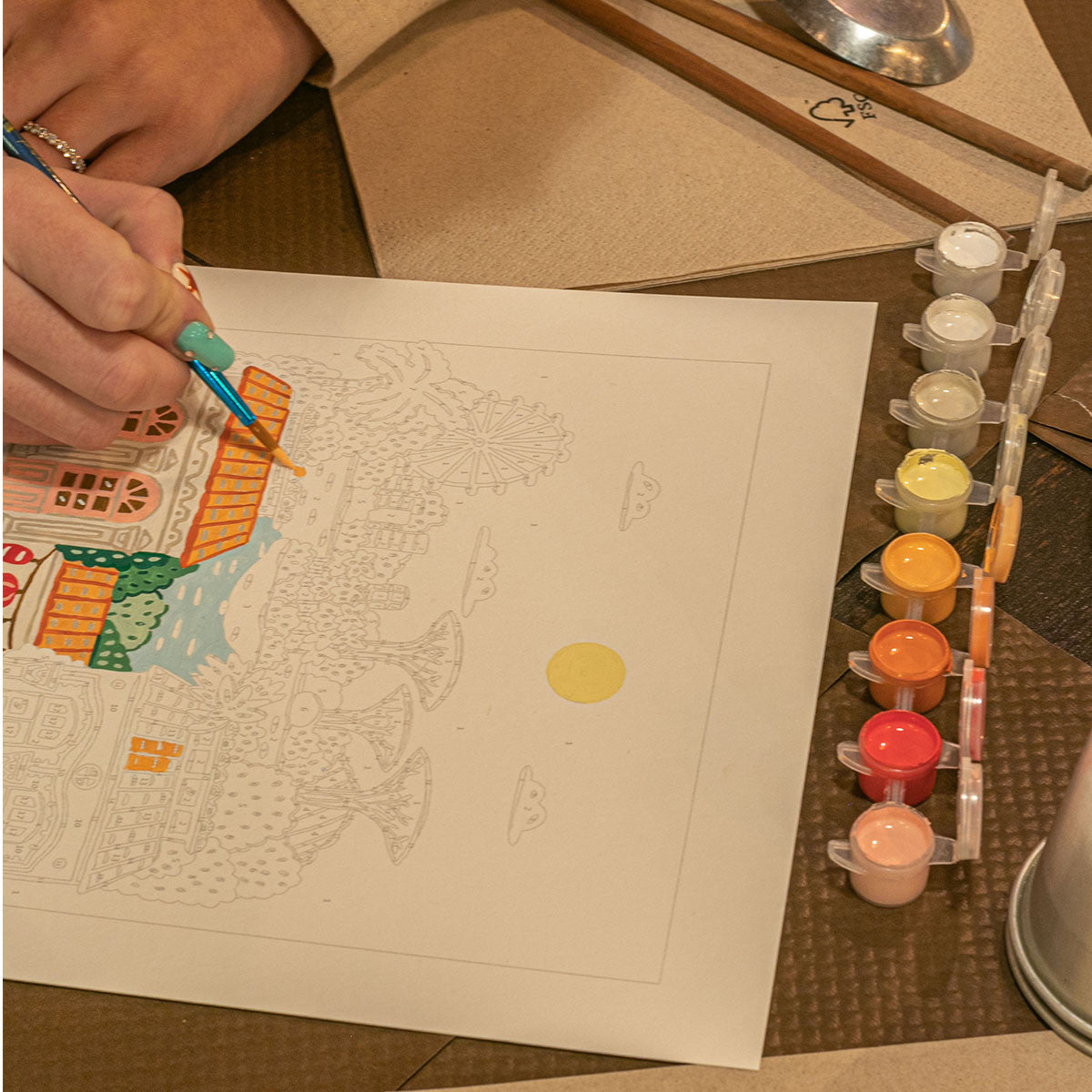 Peinture au numéro - Singapore