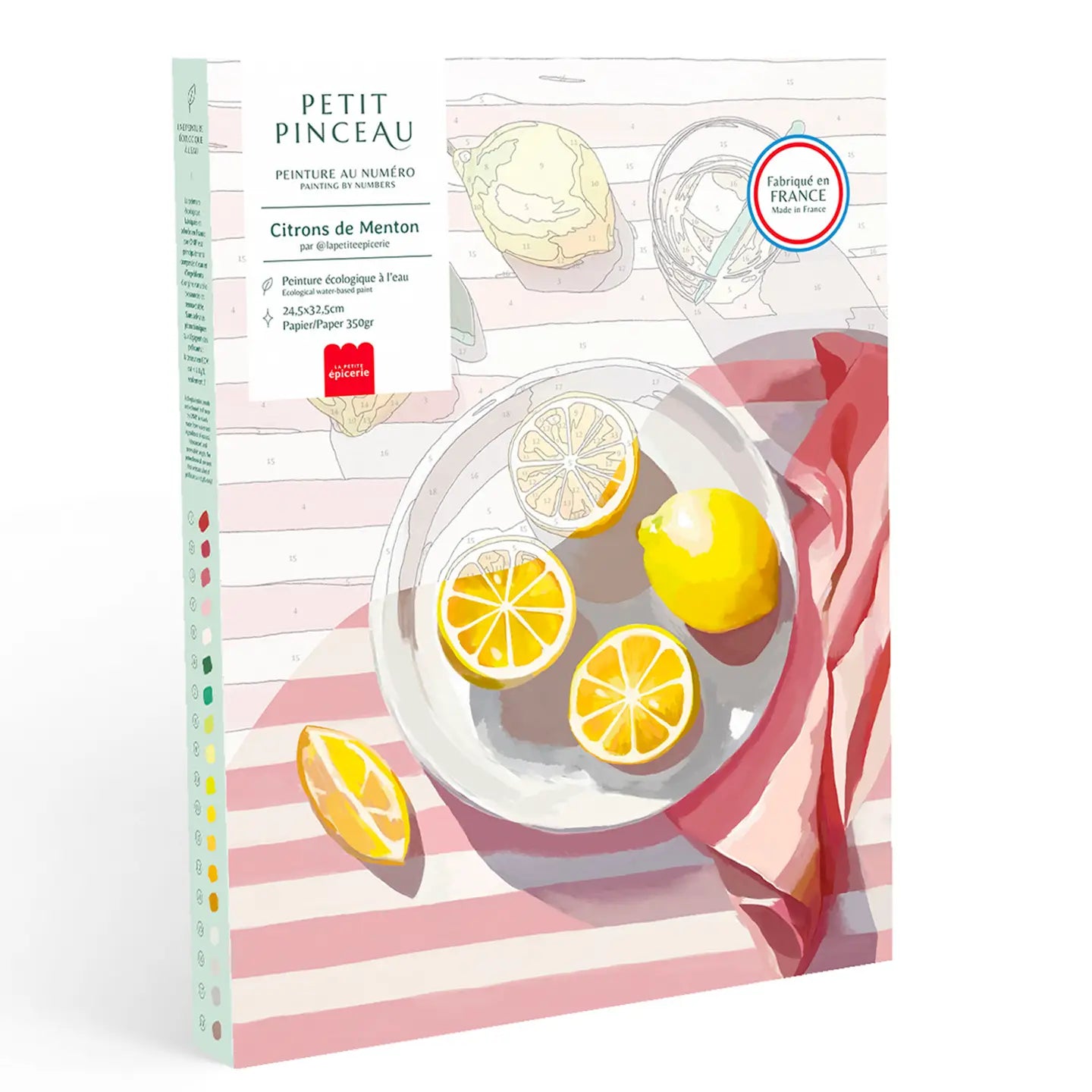 Peinture au numéro - Citrons de Menton