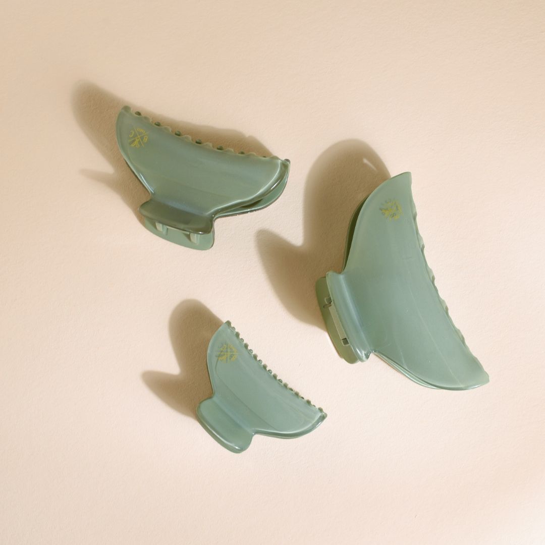 Pince à Cheveux BACHCA - Vert d'Eau