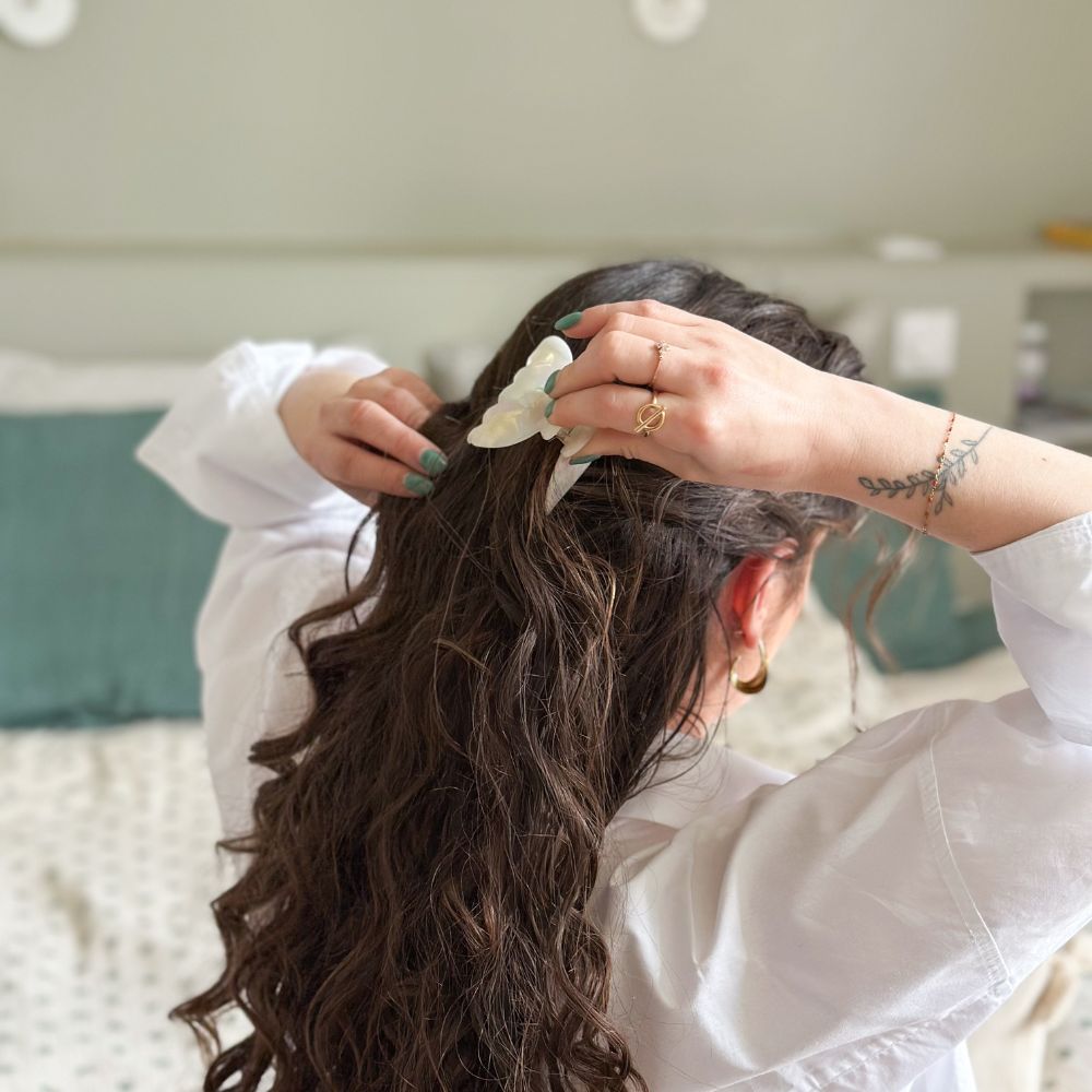 Pince à Cheveux BACHCA - Nacre