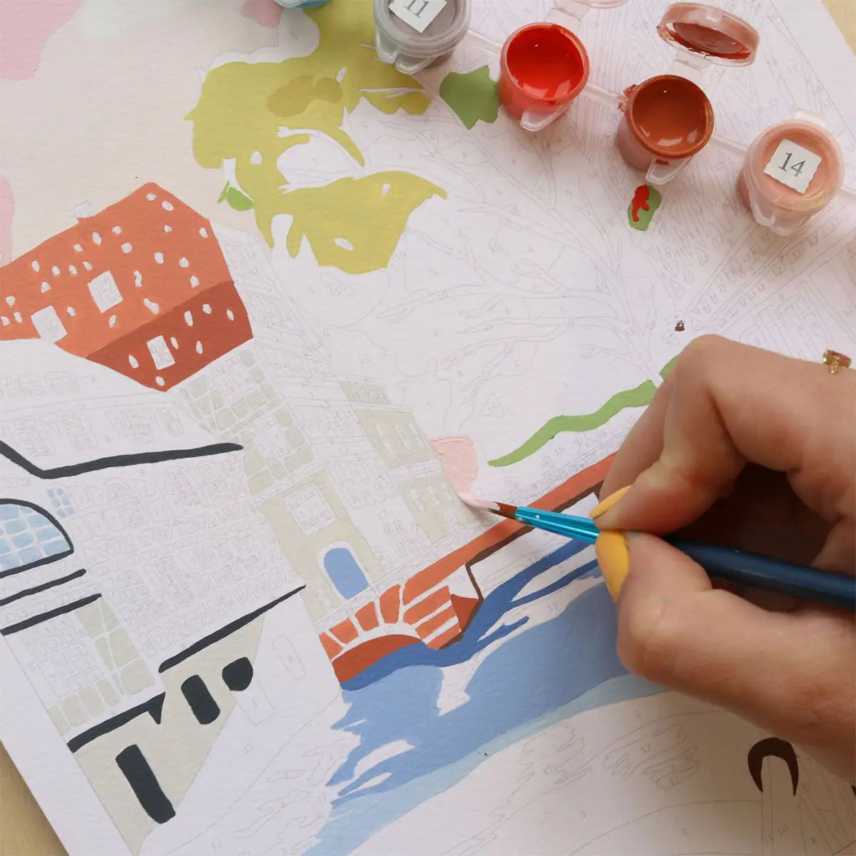 Peinture au numéro - La Petite France