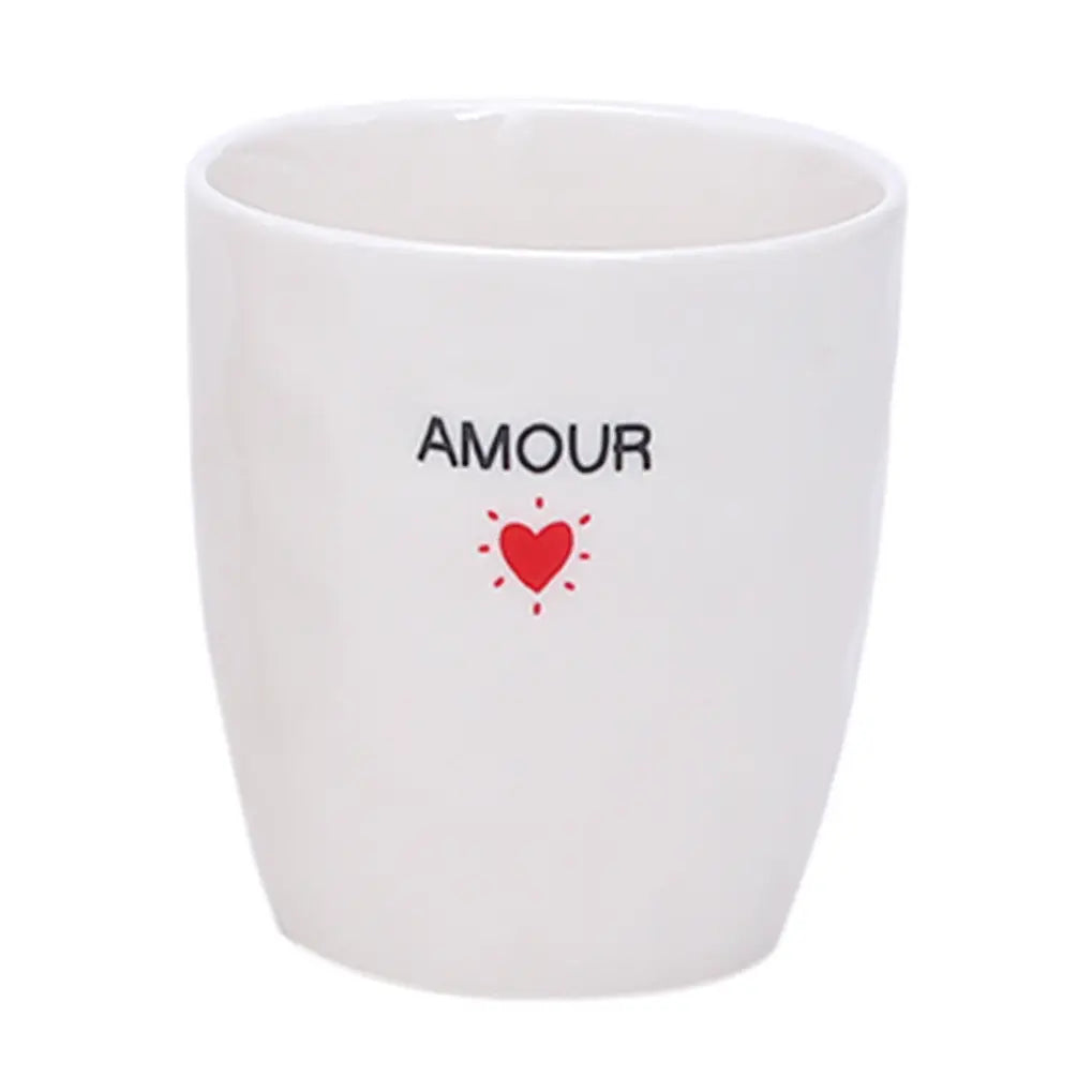 Tasses Blanches - Je t'aime