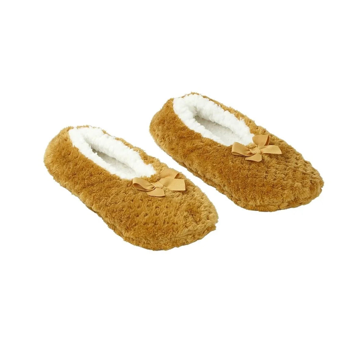 Ballerines Super Moelleux doublées sherpa doudou - Curry