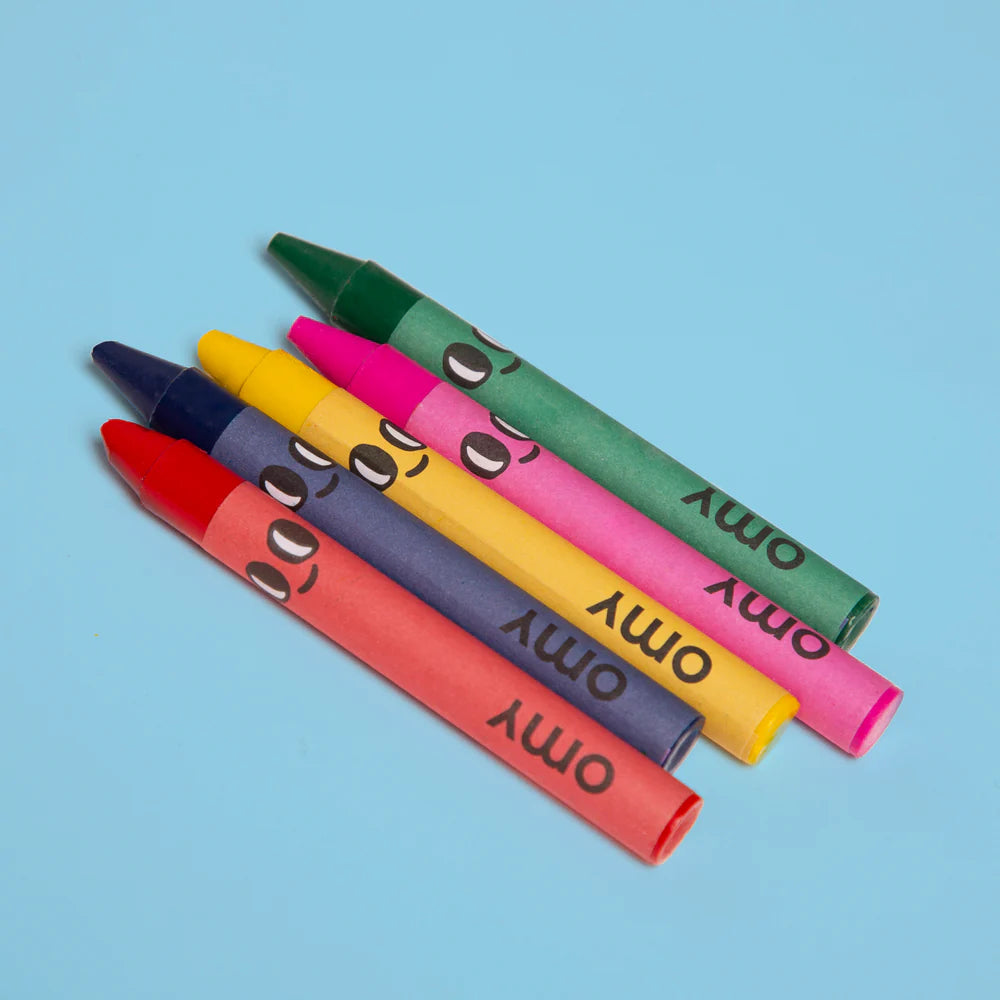 Super Coloring Book & Stickers OMY - Dino