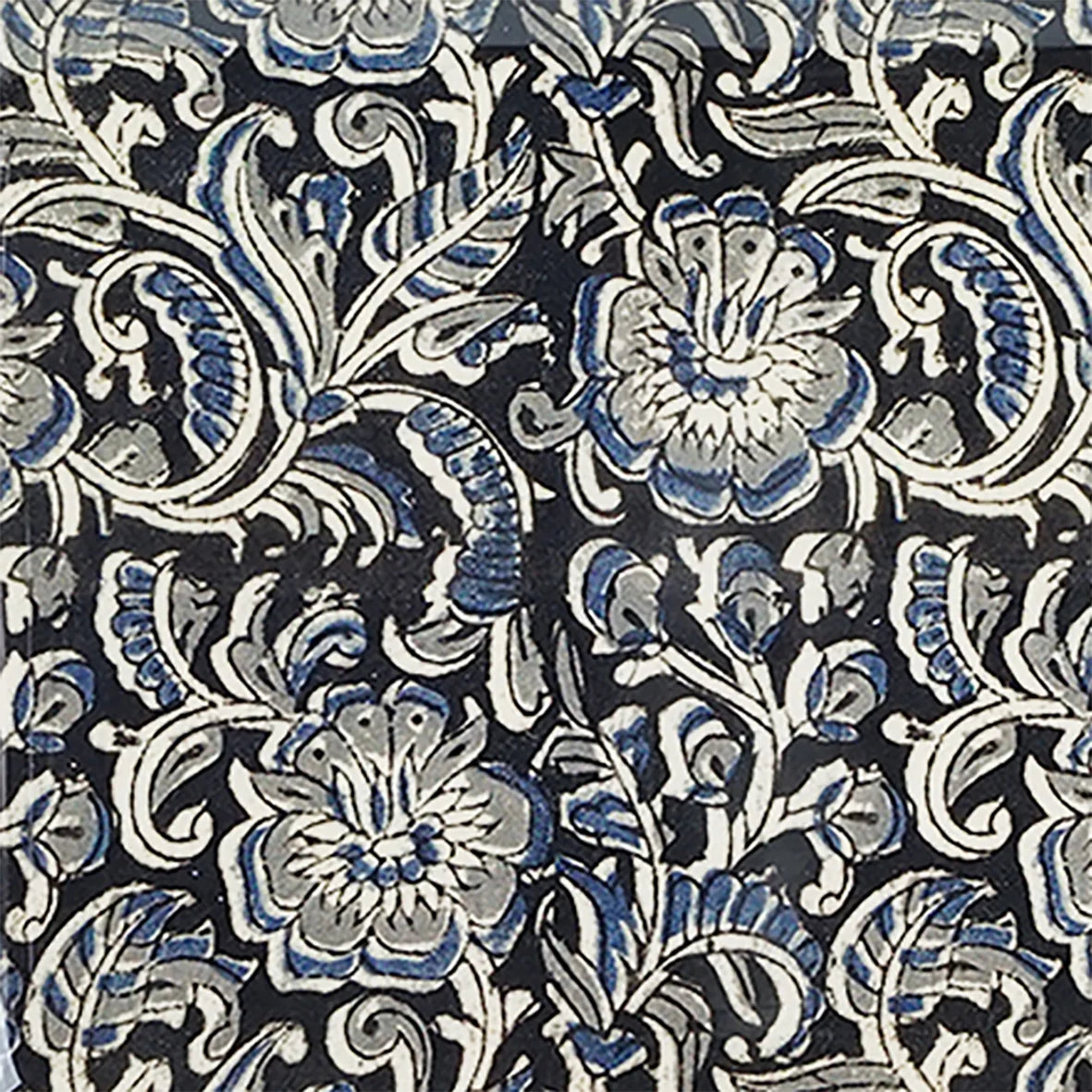 Plateau Metal 15 cm x 25cm - Kalamkari