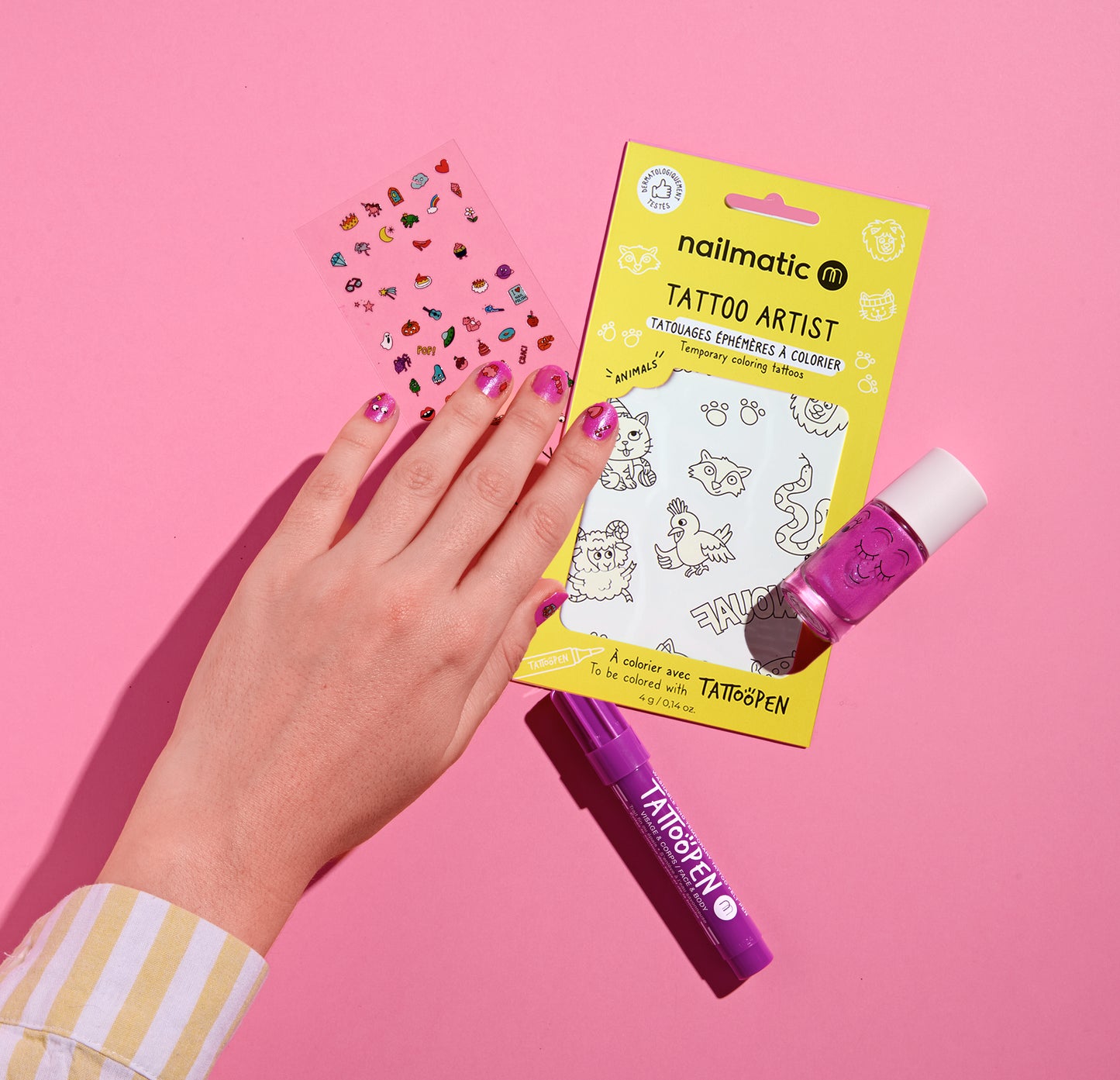 Pack créatif Nailmatic – Funny Artists