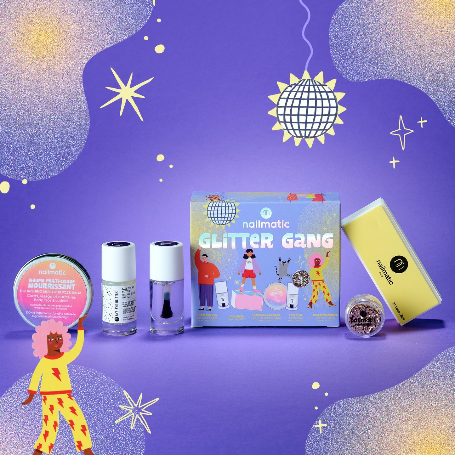 Coffret Nailmatic – Glitter Gang