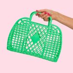 Large Retro Basket - Vert
