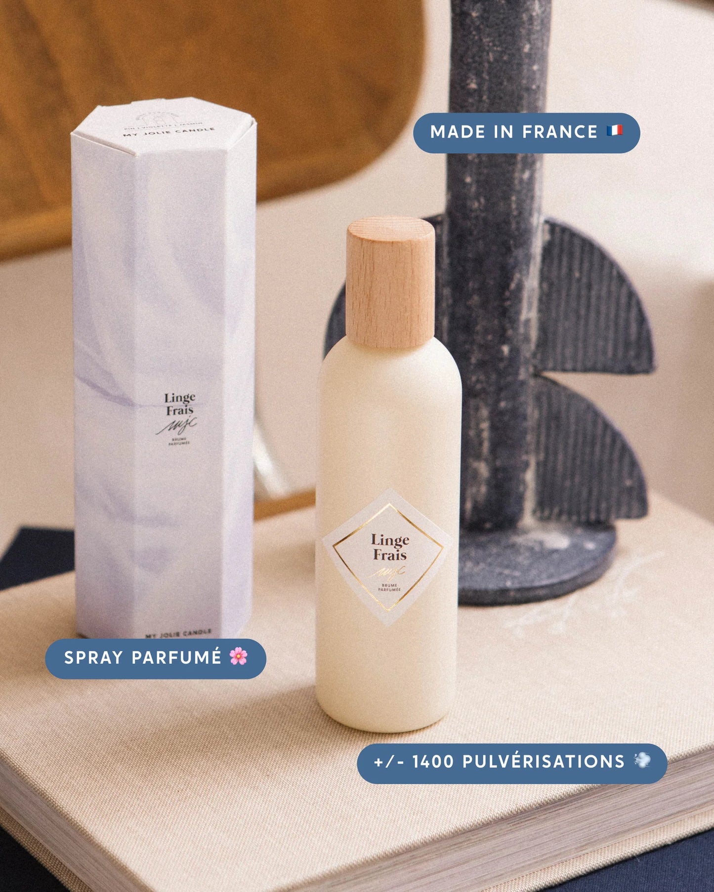 Brume parfumée My Jolie Candle – Un nuage de fraîcheur au quotidien