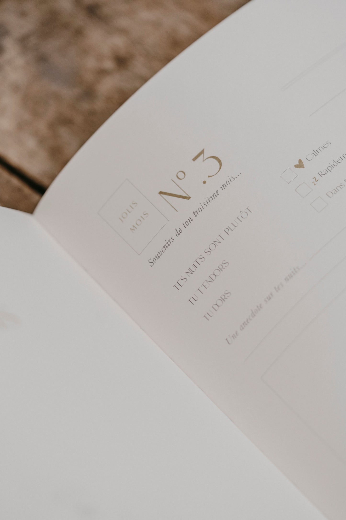 Livre de naissance - Blanc
