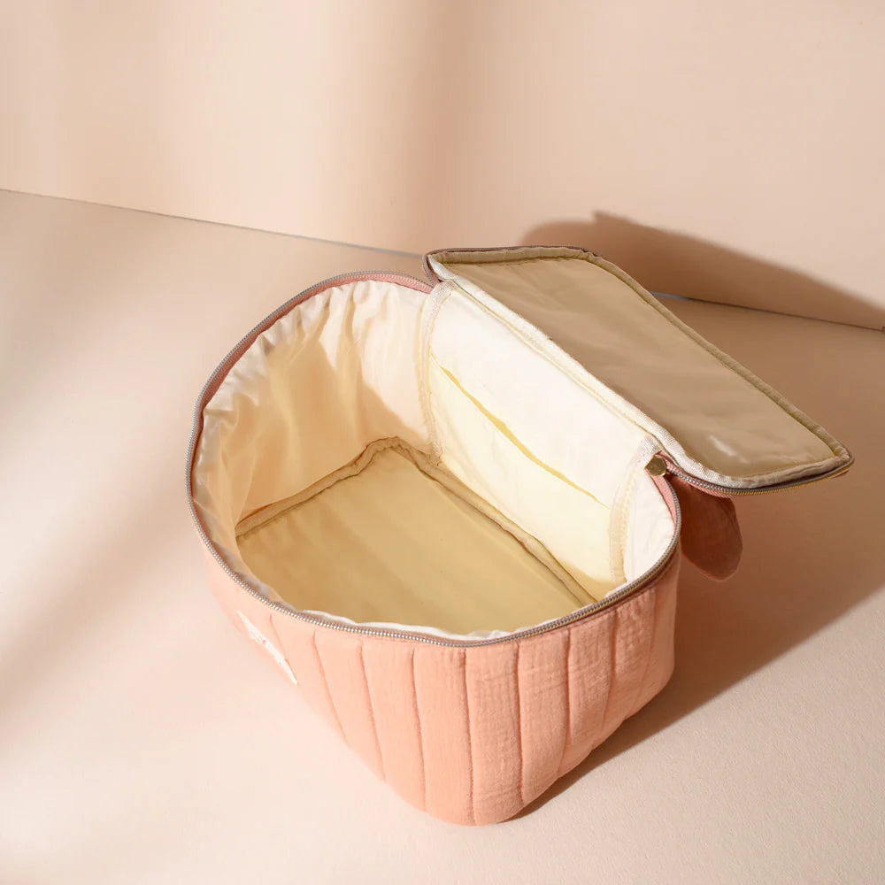Vanity BACHCA – 100% Gaze de Coton Rose