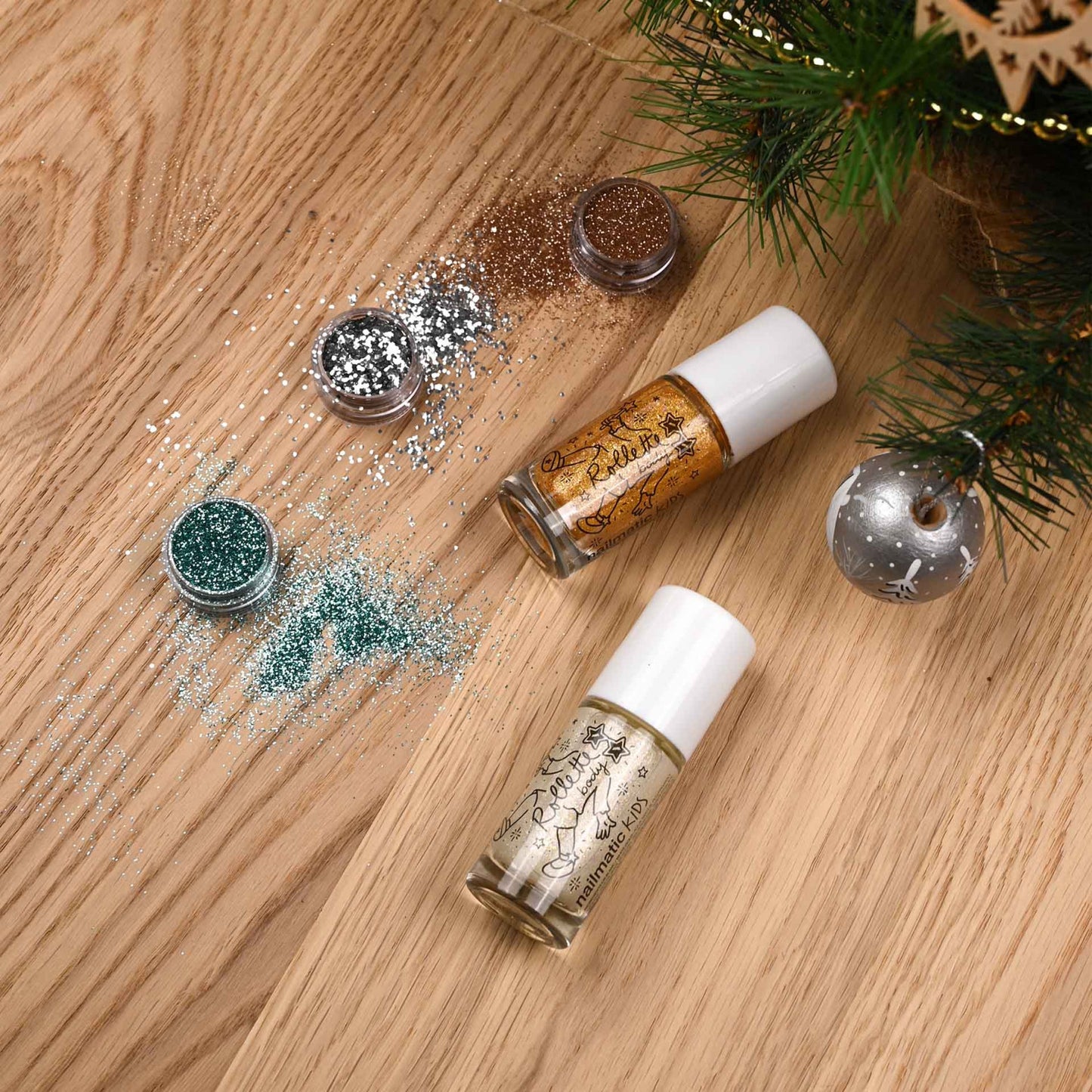 Gel Pailleté Corps Doré