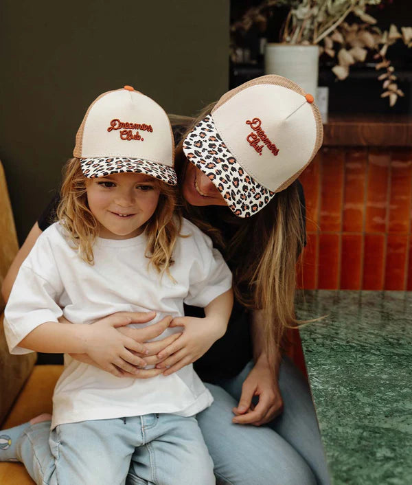 Casquette Hello Hossy - Adulte - Léopard Dreamers club