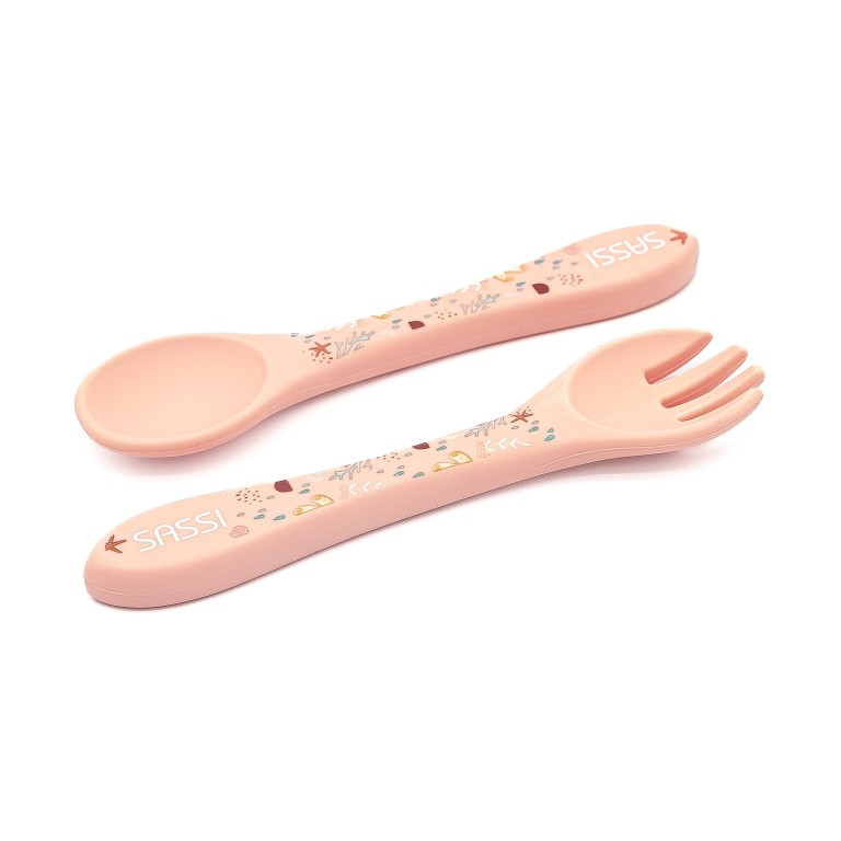 Couverts en silicone - Slurpy la pieuvre