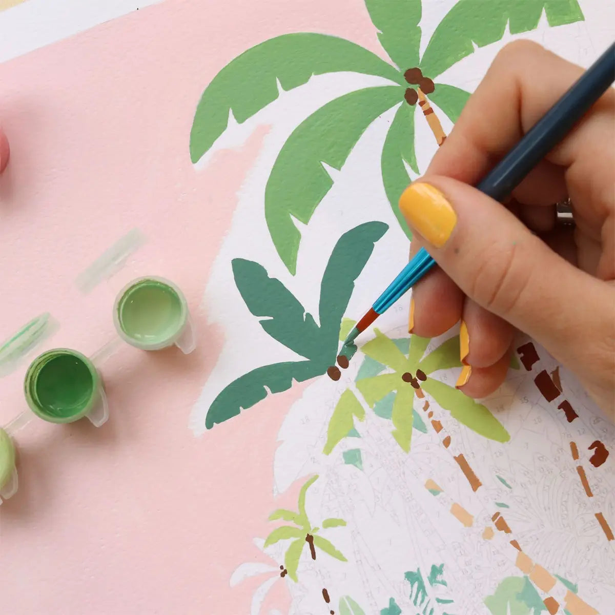 Peinture au numéro - Bora Bora