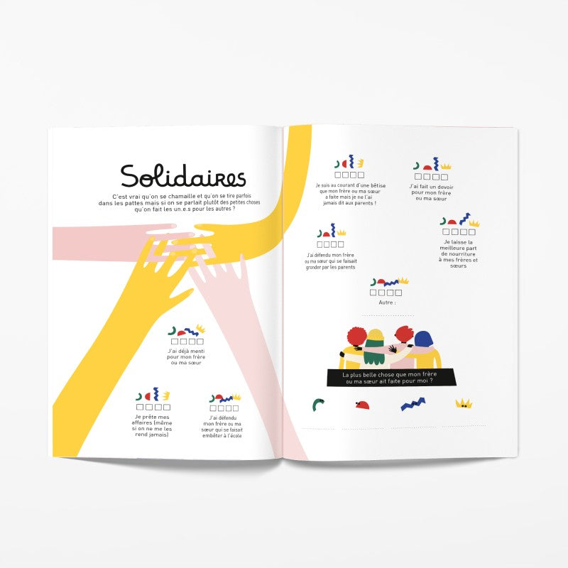 Livre à partager - Entre frères & soeurs