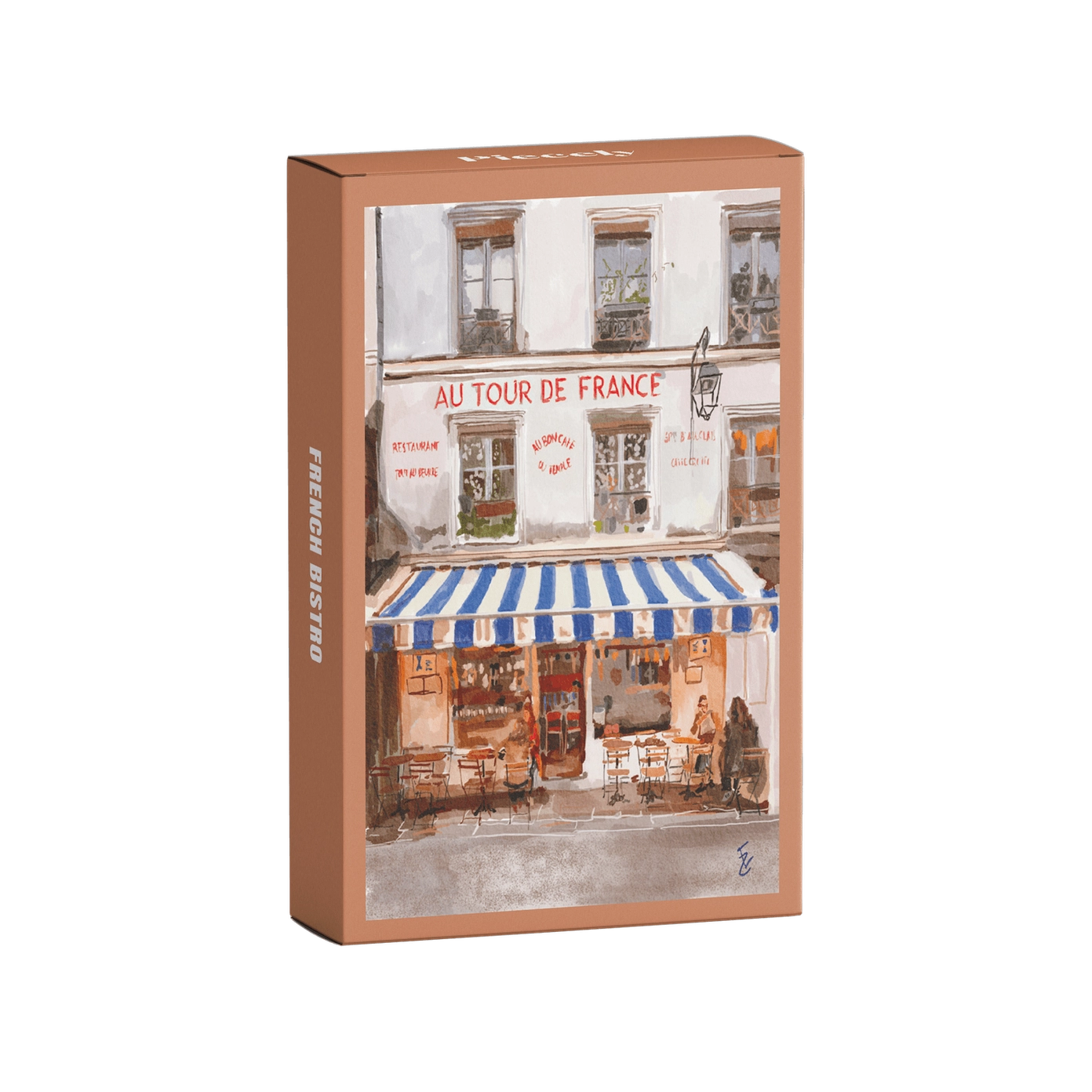 Mini Puzzle 99 pièces - French Bistro