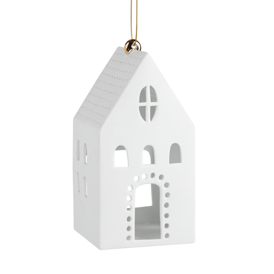 Maison en porcelaine à suspendre