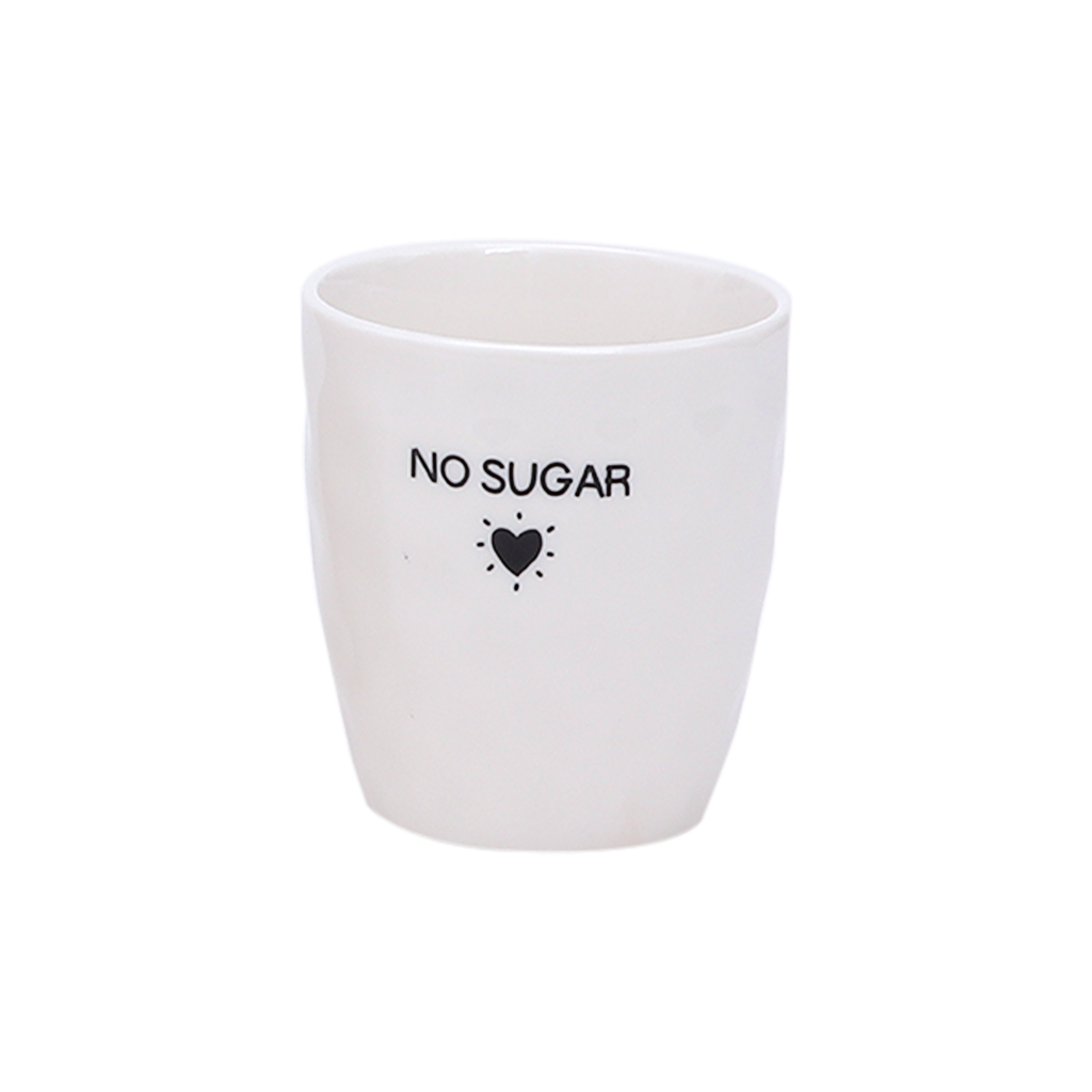 Tasses Blanches - No Sugar