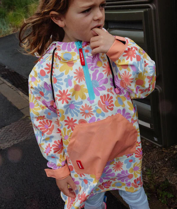Poncho de pluie Retro Flowers