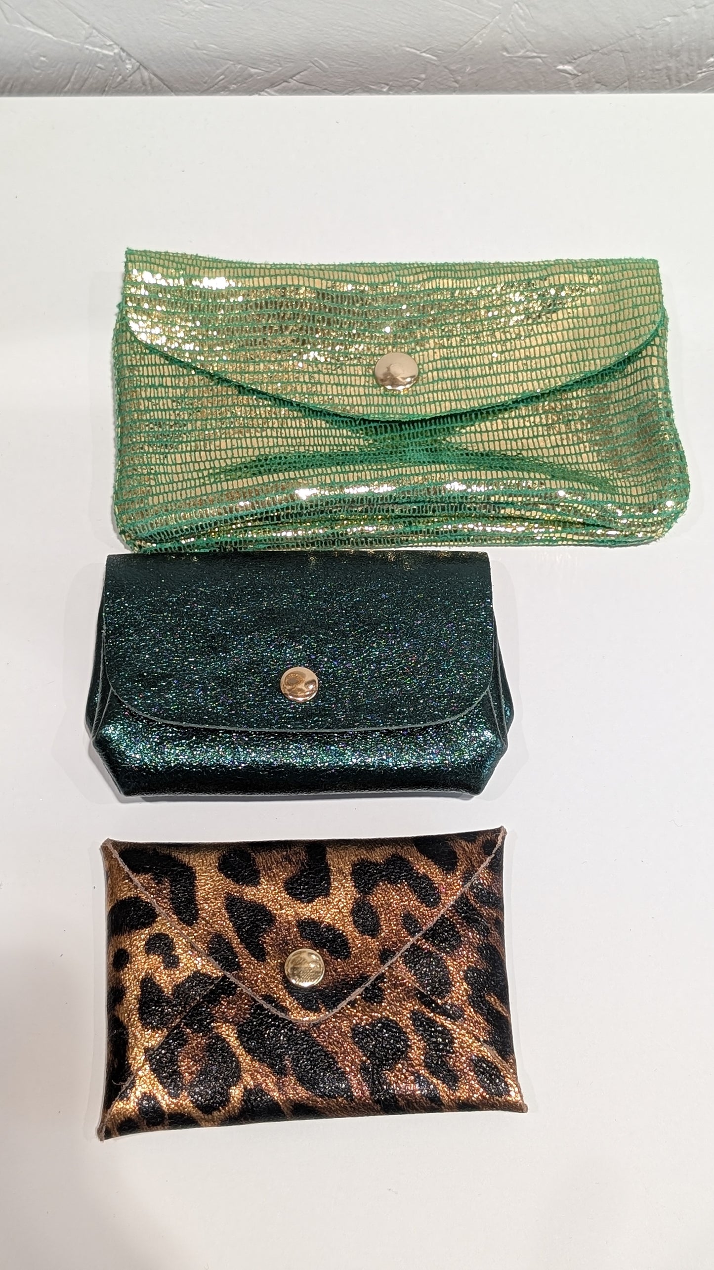 Pochette Twin en cuir