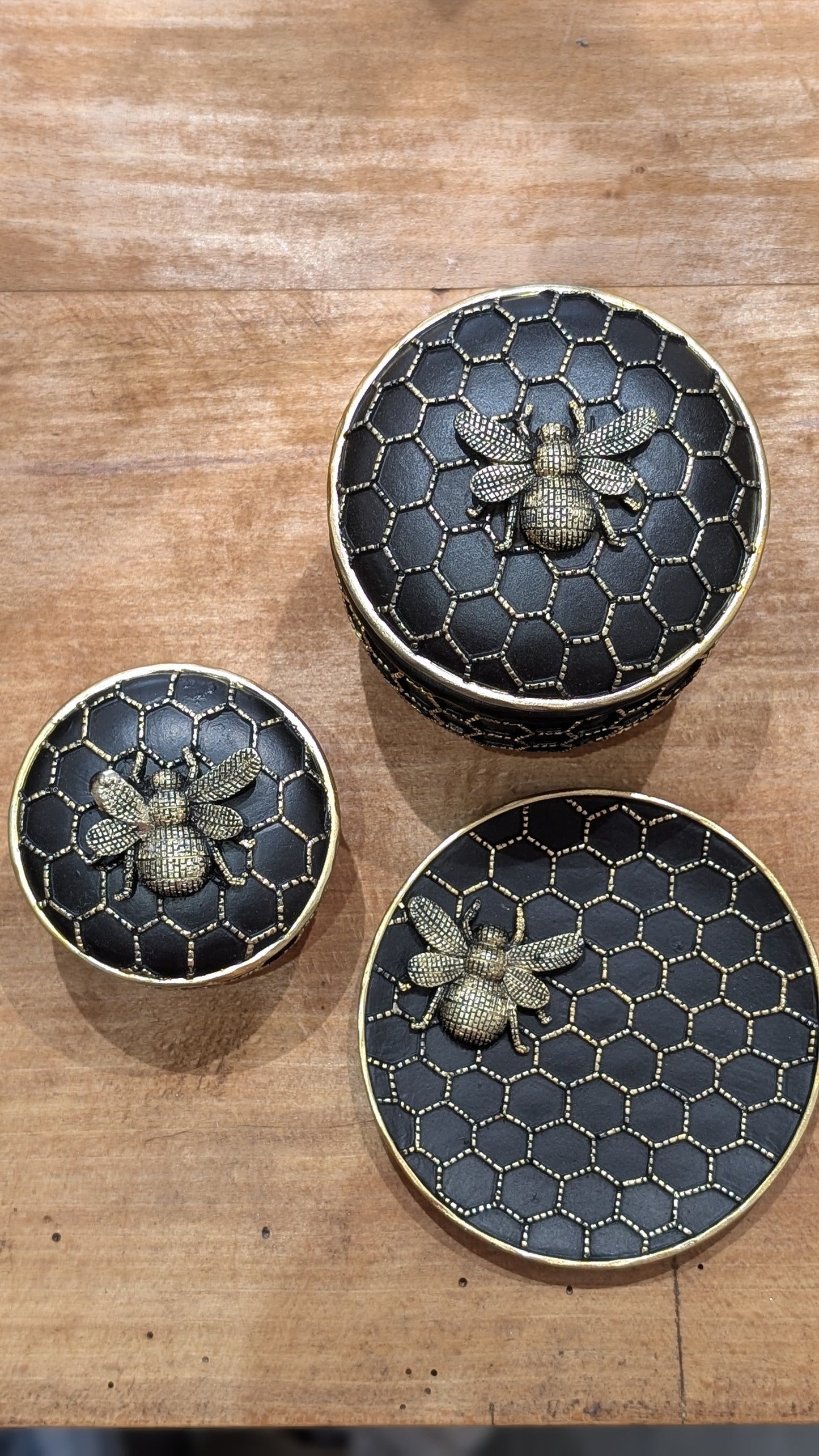 Coupelle Abeille - Noir