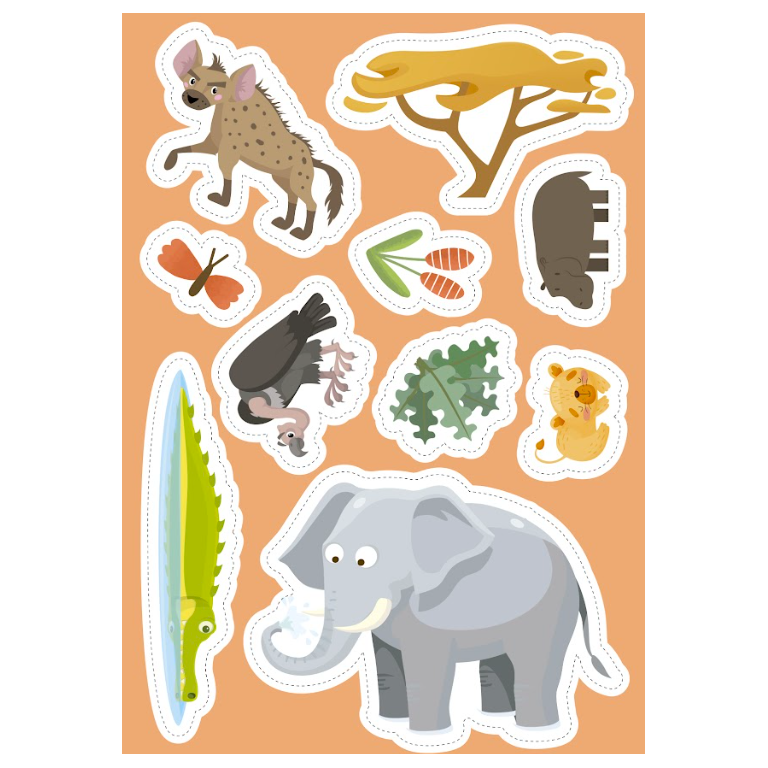Stickers & Activités - La Savane