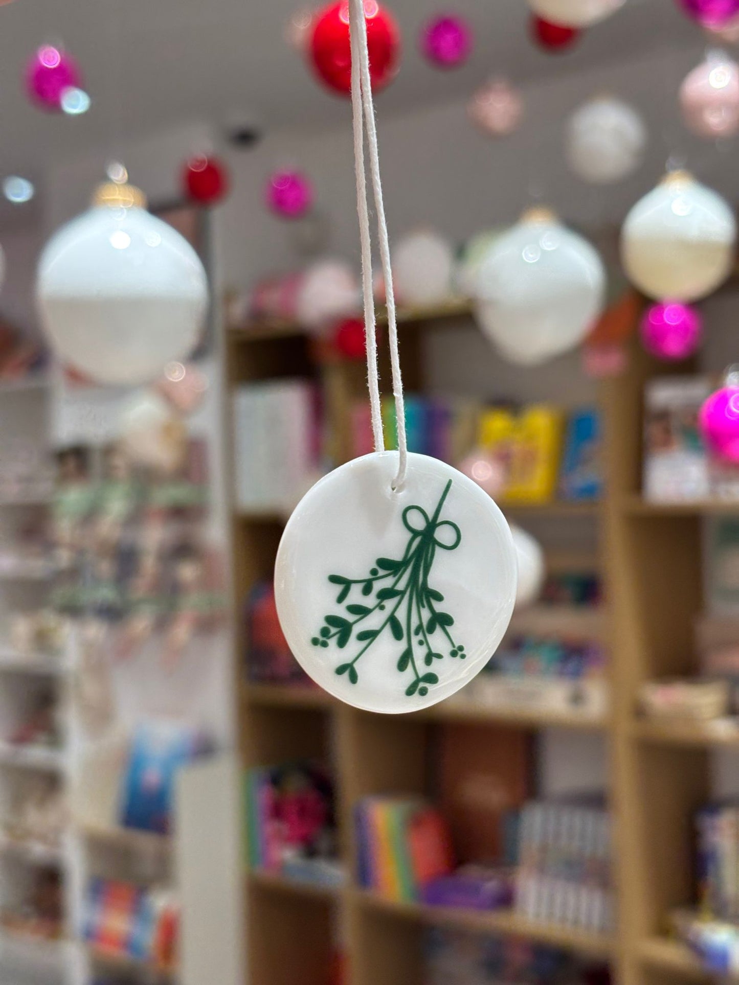 Pendentif en Porcelaine - Doux Messages