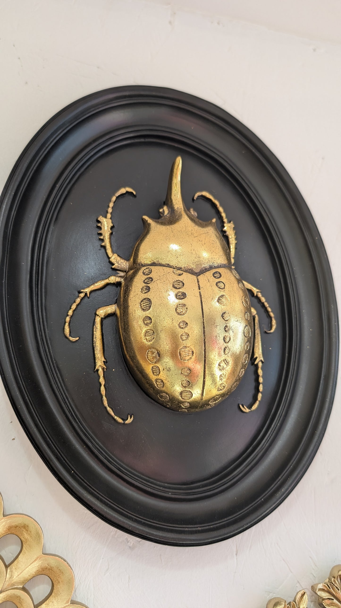 Décoration Murale - Scarabée Noir