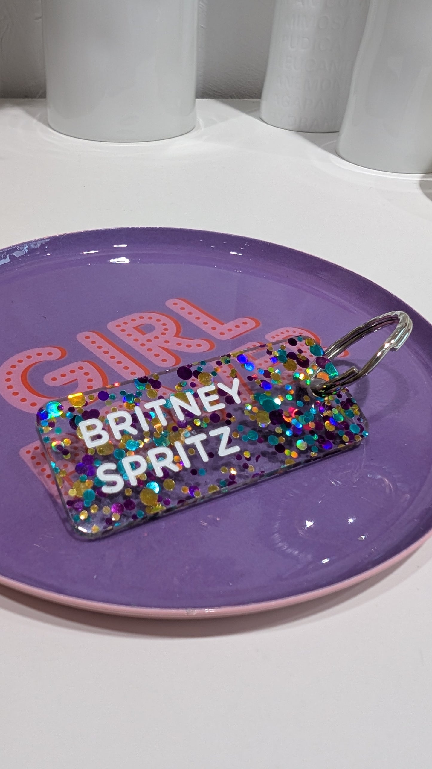 Porte-clés à Paillettes - Britney Spritz