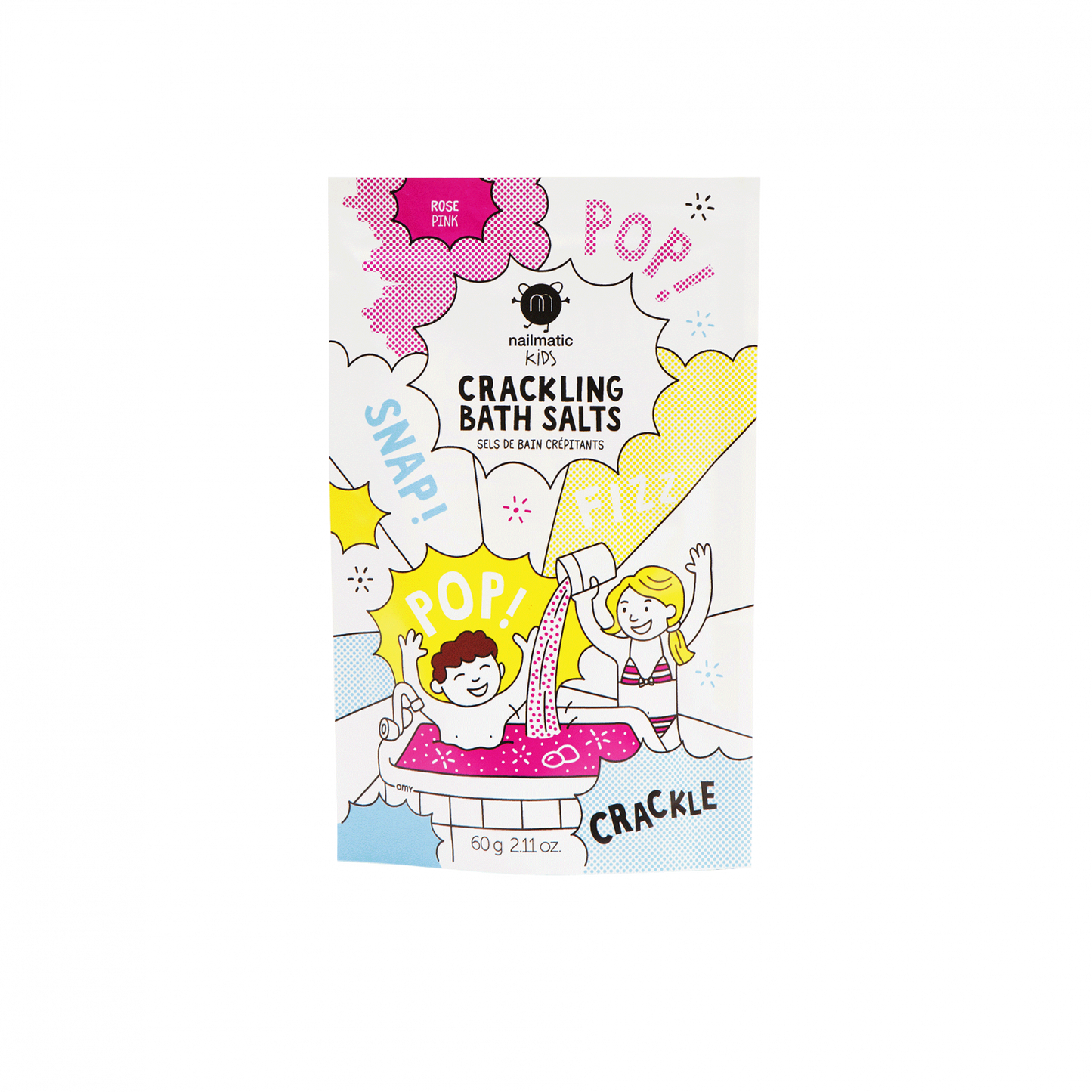 Sel de Bain Nailmatic - Sachet Rose