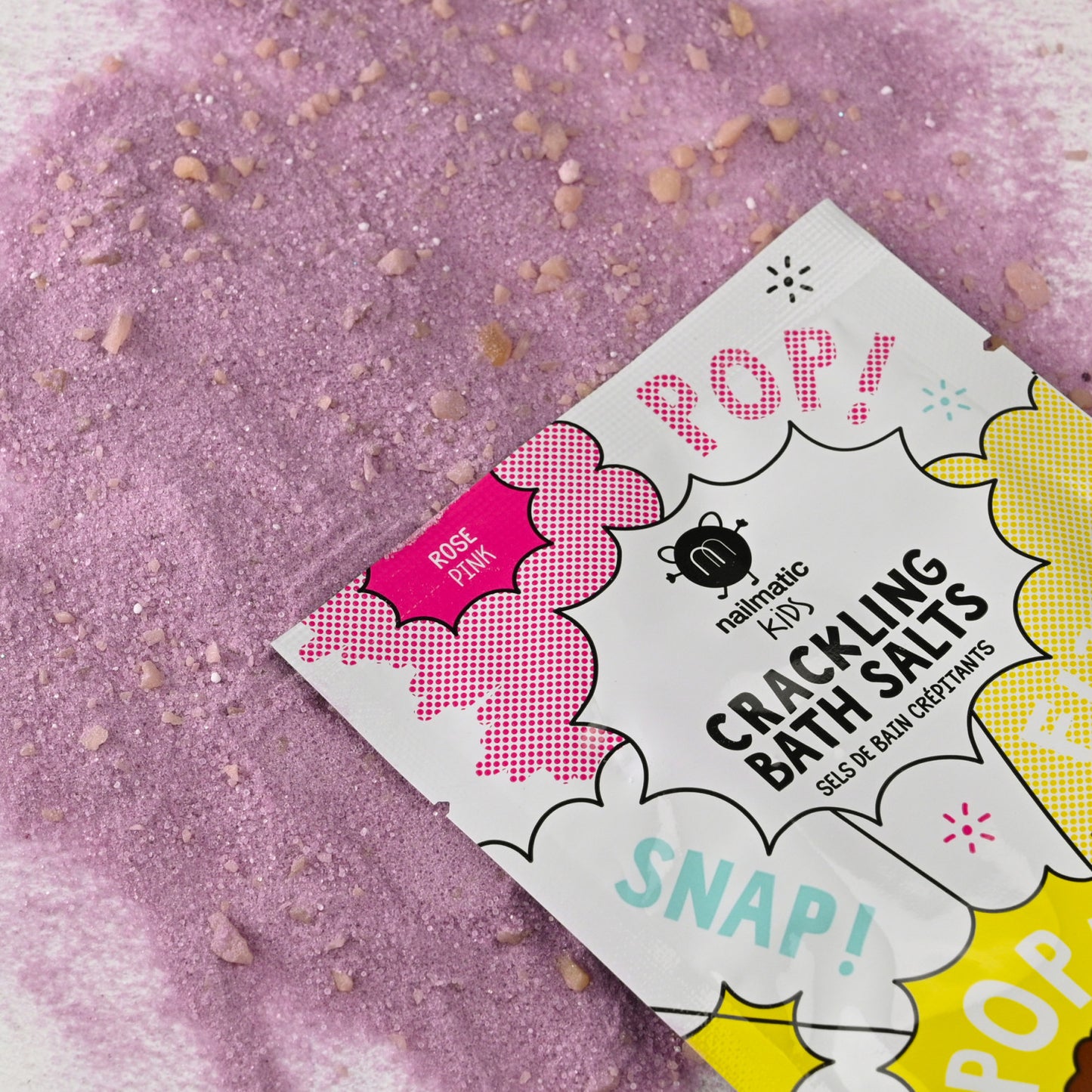 Sel de Bain Nailmatic - Sachet Rose