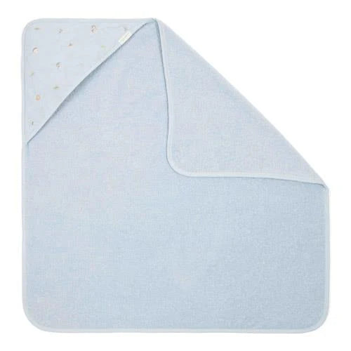 Cape de bain bébé Little Dutch – Sortie de bain douce et absorbante 100 x 100cm