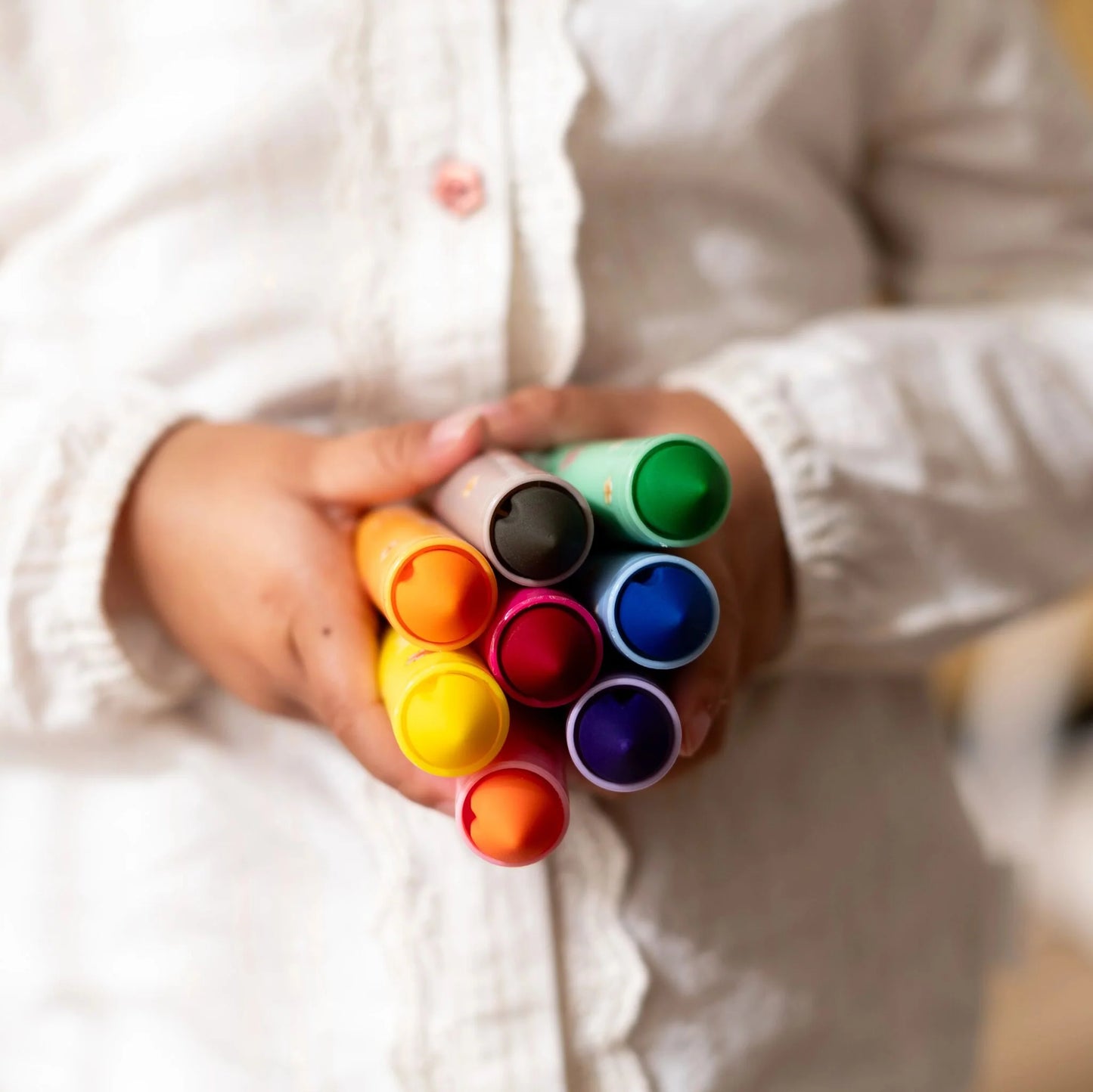 Set de feutres Little Dutch – Couleurs vibrantes & tenue parfaite pour les petites mains - Rosa