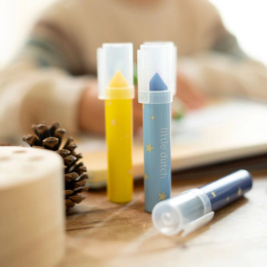 Set de feutres Little Dutch – Couleurs vibrantes & tenue parfaite pour les petites mains - Jim