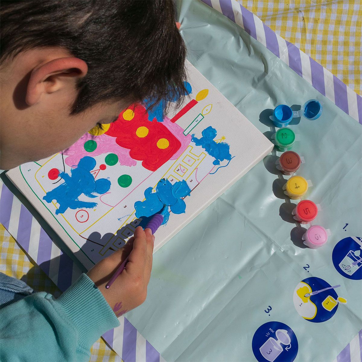 Peinture au numéro - Yummy 3-6 ans