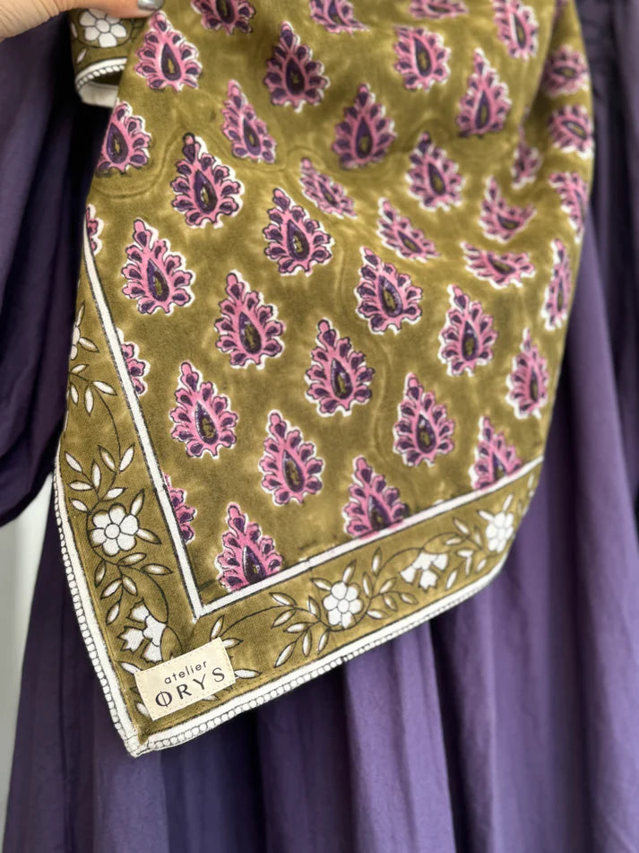 Foulard en coton – 100 % coton – Deux tailles disponibles - Carmen