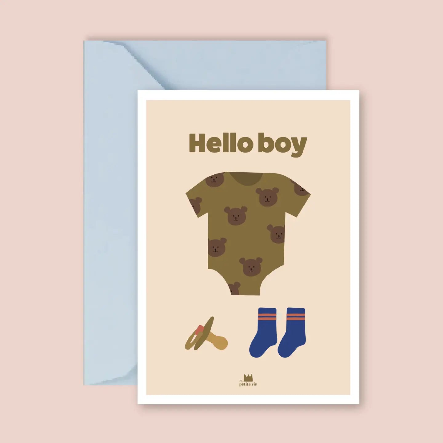 Carte postale Ma Petite Vie – Papeterie poétique