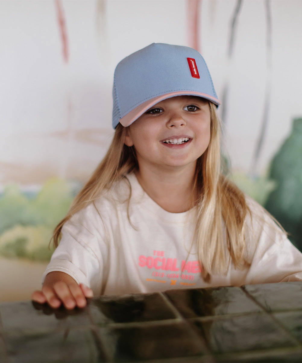 Casquette Hello Hossy - 9-18 mois - Rubber hortensia