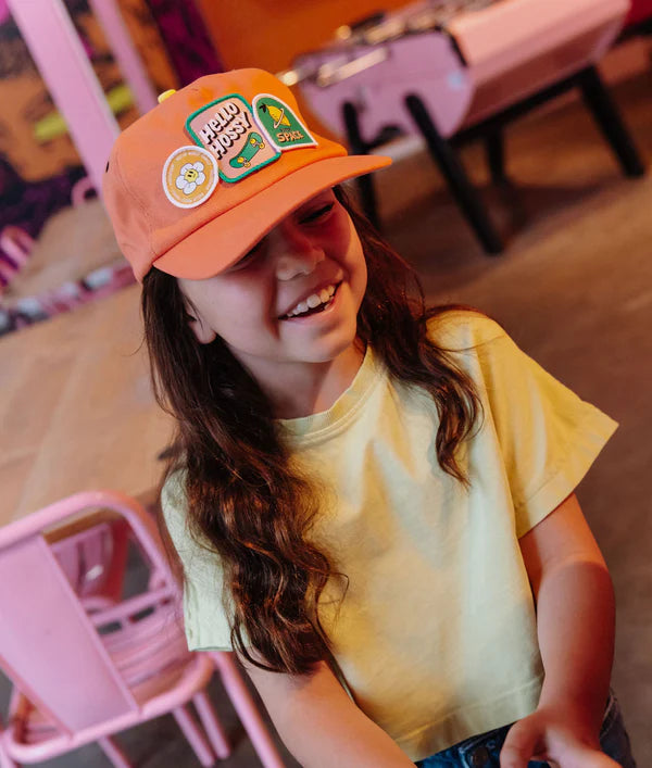 Casquette Hello Hossy - 9-18 mois - Patchy Orange