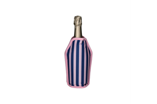 Manchette de refroidissement - Rayures bleu et rose