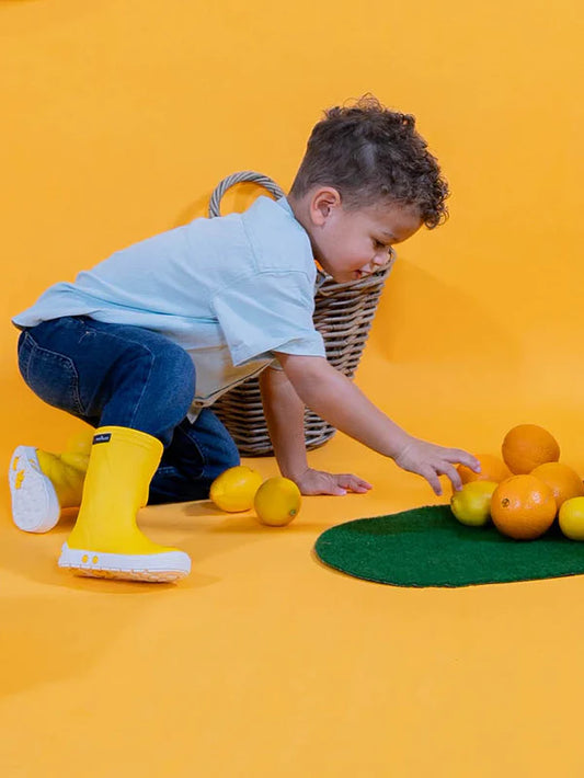 Bottes de pluie Méduse – Modèle Airport Jaune