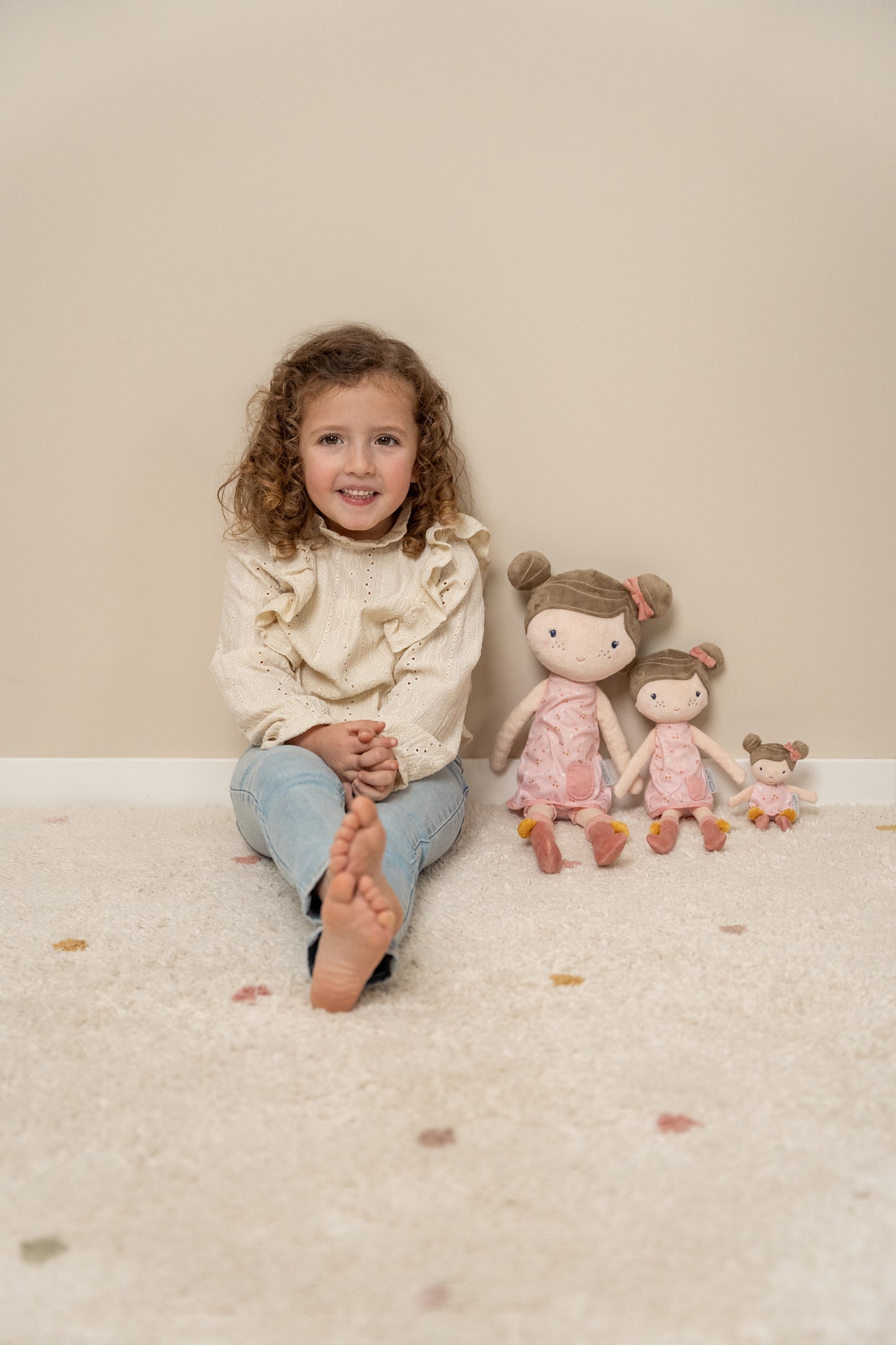 Poupée en peluche Rosa