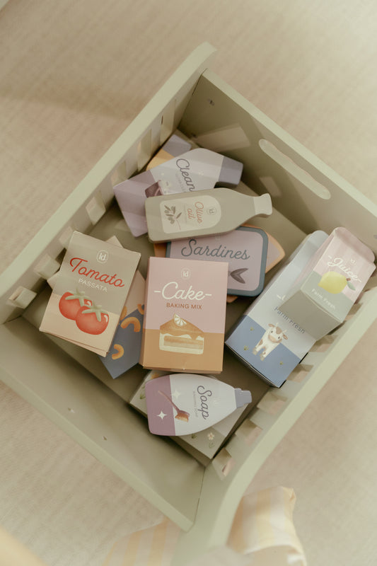 Chariot de Courses en bois