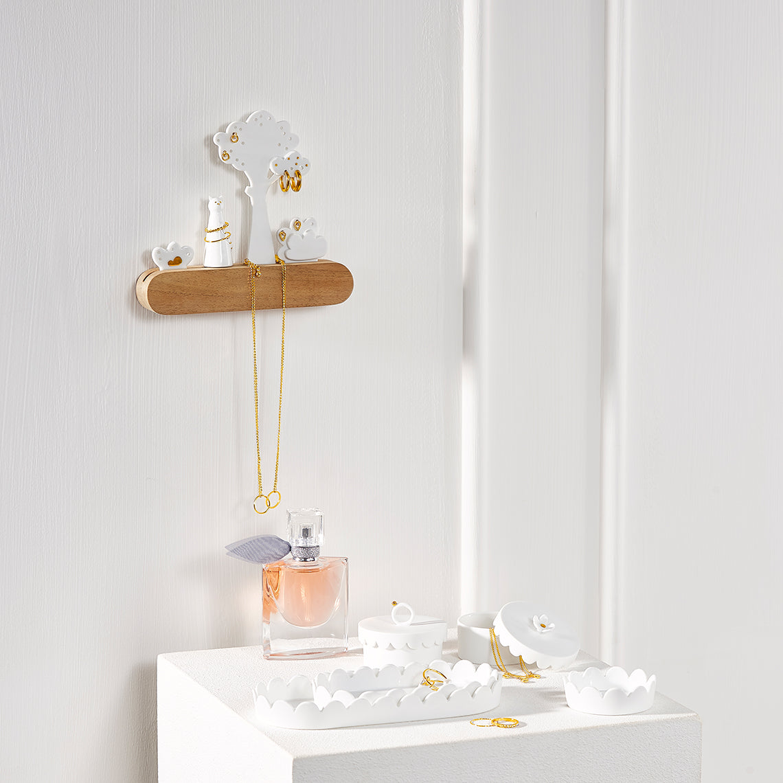 Boîte porcelaine - fleurs