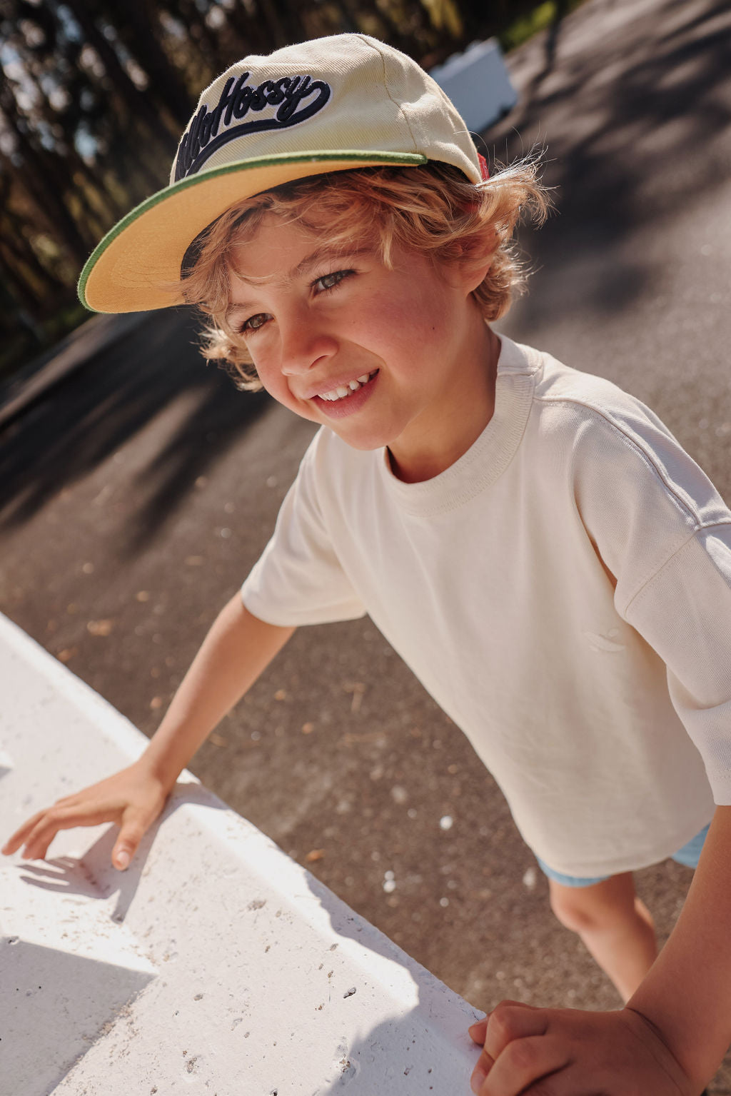 Casquette Hello Hossy - 9-18 mois - Homerun White