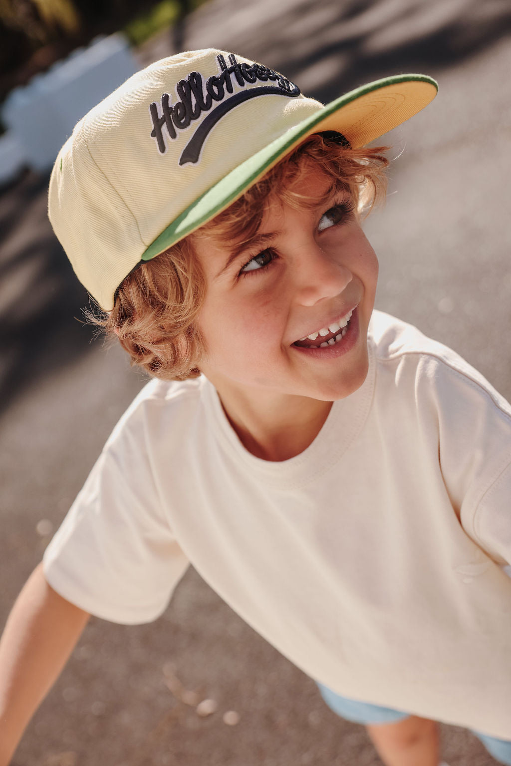 Casquette Hello Hossy - 9-18 mois - Homerun White